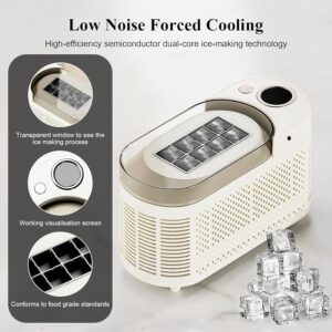 Machine à glaçons mini 8 cubes en 10 min - écran LED