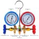 Manomètre de réfrigérant - kit robinet+tuyau R134A, R12