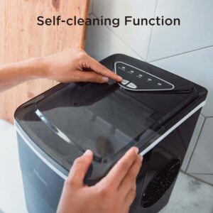 Machine à glaçons Silonn 12 kg/24h – 9 glaçons en 6 min
