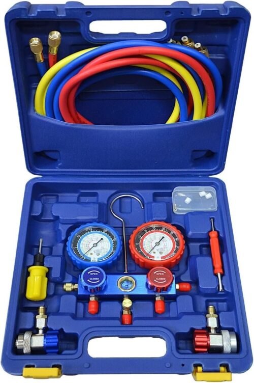 Jauges fréon R134a R410A R32 R1234yf - coupleurs clim auto