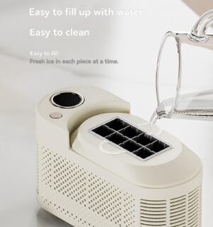 Machine à glaçons portable personnelle — 2 modes, légère