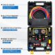 Kit manomètre R1234YF CarBole pour clim auto R134a/R404a