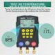 Manomètre réfrigérant numérique R32 R410a – 93 réfrigérants