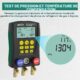 Manomètre réfrigérant numérique R32 R410a – 93 réfrigérants