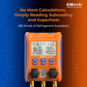 Manomètres réfrigérant Bluetooth LMG-10W – Pression & Temp.