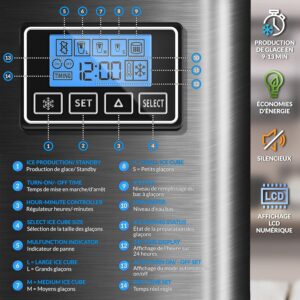 91HUn0iG6VL._SL1500_.jpg Machine à glaçons tillvex inox 12 kg/24h réservoir 2,2L