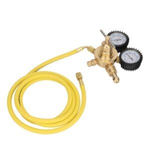 Régulateur de manomètre pour azote, kit laiton stable