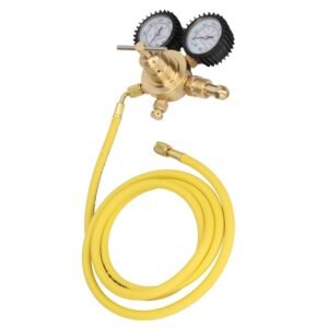 Régulateur de manomètre pour azote, kit laiton stable