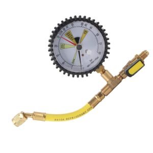Test pression climatisation auto pour R134A R22 R407C R410A