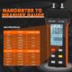Manomètre pression différentiel numérique 30 psi, 11 unités