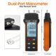 Manomètre pression différentiel numérique 30 psi, 11 unités