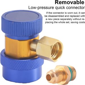 Adaptateur R134a raccord rapide pour bouteille connecteur