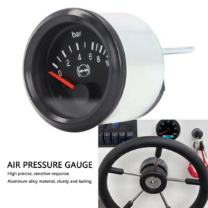 Manomètre de suspension pneumatique 0-10 bar, 52 mm, 12V