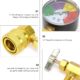 Tuyau de charge R134A Homoyoyo avec manomètre filetage 1/2