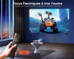 Vidéoprojecteur 4K Android TV 30000 lm Focus électrique