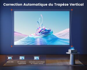 Vidéoprojecteur 4K Android TV 30000 lm Focus électrique
