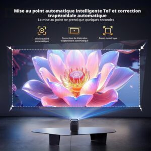 Projecteur 4K ETOE Seal Pro, Google TV, 1300 ANSI, Wi‑Fi 6