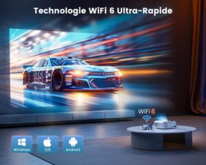 Vidéoprojecteur 4K Android TV 30000 lm Focus électrique