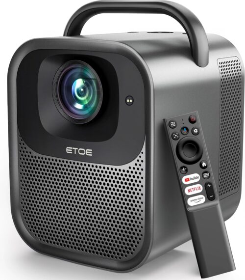 Projecteur 4K ETOE Seal Pro, Google TV, 1300 ANSI, Wi‑Fi 6