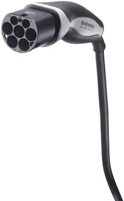 Câble de charge Type 2 Mennekes spiralé 4 m Mode 3 11 kW