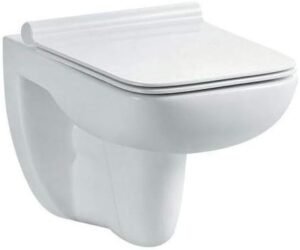 WC mural Capri Slim - Set préfabriqué + abattant Soft-Close