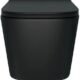 WC suspendu AM.PM FlashClean noir mat 49 cm - sans bord