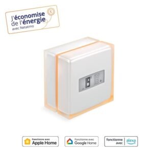 41BRdwOpN7L.jpg Thermostat connecté Netatmo Wi‑Fi économe pour chaudière