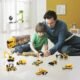 Camion jouet enfant 1-6 ans jaune Cadeau anniversaire