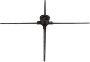 Projecteur holographique 3D ventilateur 85cm 1024LED 4lames