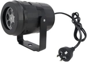 Projecteur GOBO mini 12 films Noël/Halloween Int./Ext.