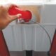 Mécanisme chasse d'eau Wirquin câble rouge/blanc WC suspendu