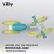 41tiYEJGuWL._AC_.jpg Draisienne bébé Lionelo Villy 4 roues 1-3 ans Turquoise