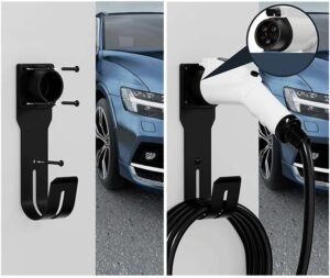 Support chargeur voiture électrique kit crochet J SAE J1772
