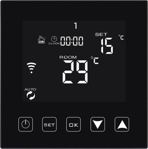 Thermostat WiFi KETOTEK pour chaudière compatible Alexa 220V