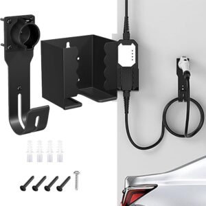Support chargeur voiture électrique kit crochet J SAE J1772