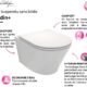 WC suspendu Jacob Delafon sans bride 3/6L abattant blanc