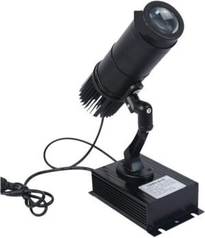 Projecteur GOBO 35W LED int./e Projecteur GOBO 35W LED int./ext. rotatif logo télécommande
