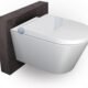 WC japonais suspendu BERNSTEIN cuvette céramique jet douche