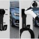 Support de chargeur voiture électrique - support câble