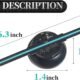 Ventilateur holographique 3D projecteur 6,3 pouces (16 cm)