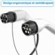 Câble de recharge Type 2 VE 22 kW 32 A 3 phases 15 m