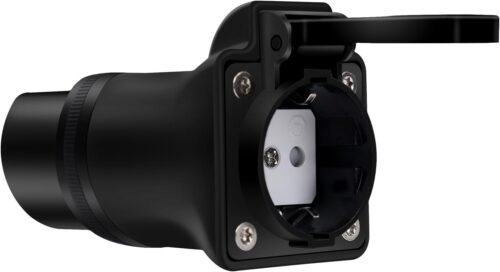 Adaptateur EV Type 2 mâle vers prise Schuko 220V portable