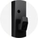 Poteau borne Tesla Wall Connector LDY, acier noir 149 cm