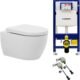WC mural sans bord Alpenberger kit complet Geberit