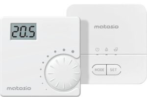 Thermostat sans fil TH610RS avec récepteur, à piles