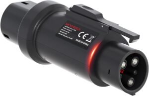 Adaptateur Type2 vers Type1 16/32A SAE J1772 pour autos US