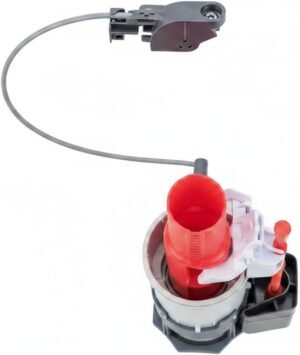 Mécanisme chasse d'eau Wirquin câble rouge/blanc WC suspendu