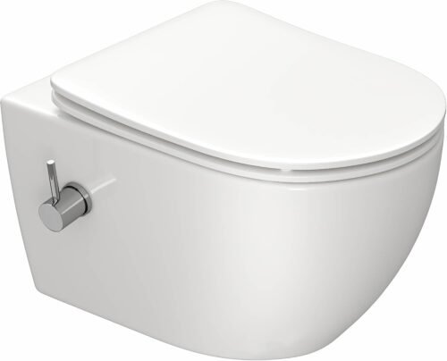WC de douche suspendu fonction WC de douche suspendu fonction bidet 53 x 36 x 35 cm