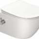 WC de douche suspendu fonction bidet 53 x 36 x 35 cm