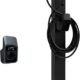 Poteau borne Tesla Wall Connector LDY, acier noir 149 cm